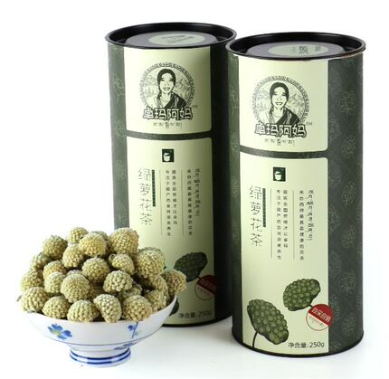 卓玛阿妈绿萝花茶 西藏野生藏绿罗 绿箩花结香茶头茬1斤500g