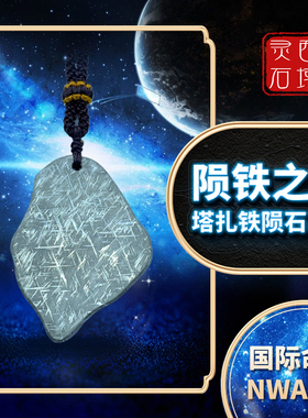 上新塔扎铁陨石吊坠Taza镍铁陨石NWA859保真天然陨铁天铁玄铁挂坠
