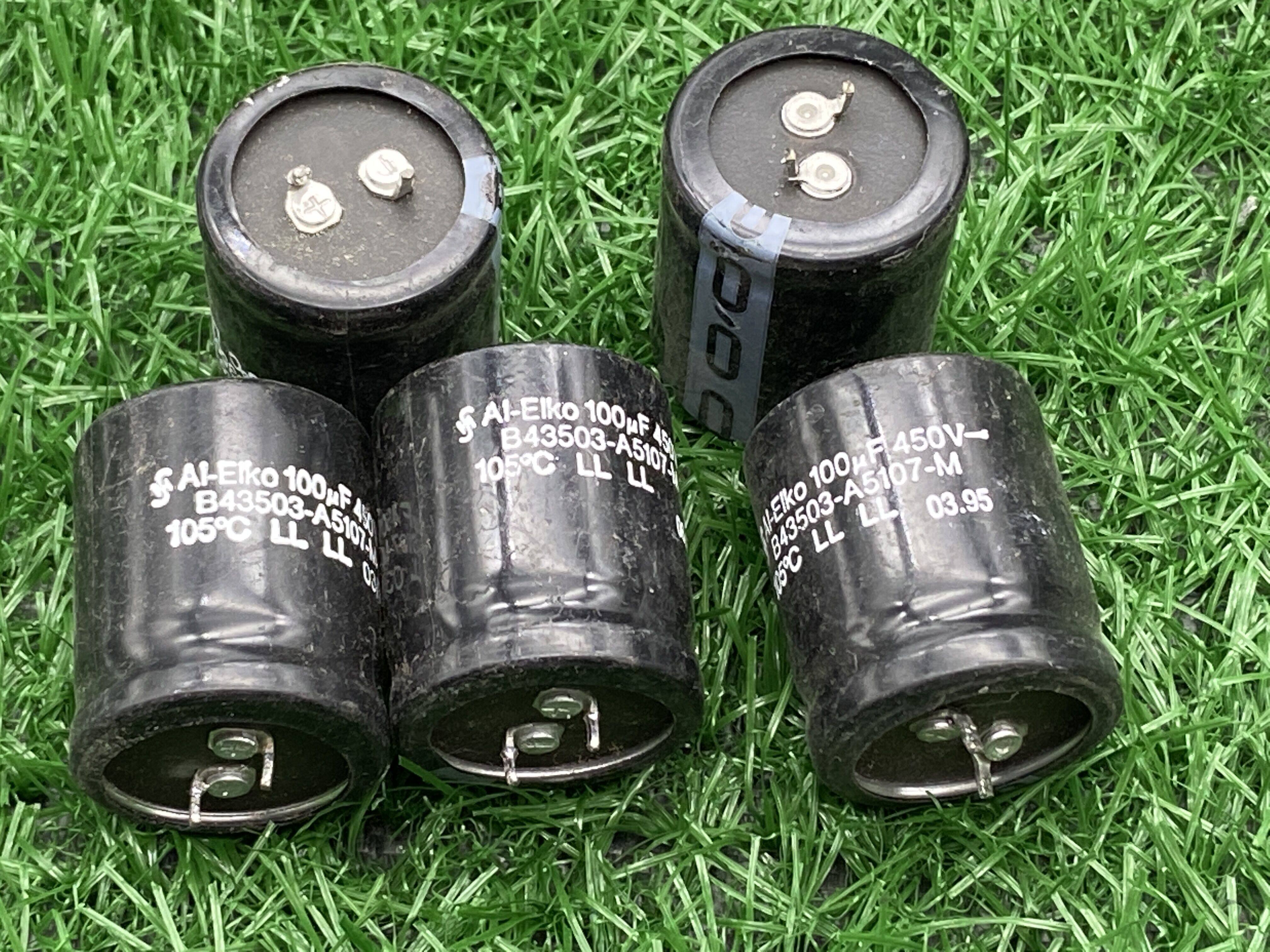 拆件早期德国西门子电容100UF450V比现在产好很多很多