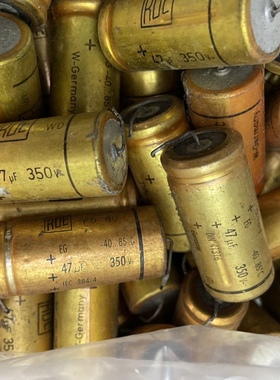 拆件原装德国ROE电解47UF350V有98只一起去