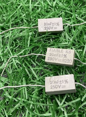 古董电木型FIABLE发烧电容20n 1% 0.02UF 250V电吉他专用