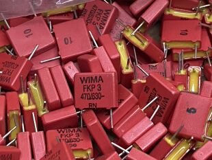 全新德国WIMA FKP-3 红威玛电容 470PF 630V 脚距7.5mm