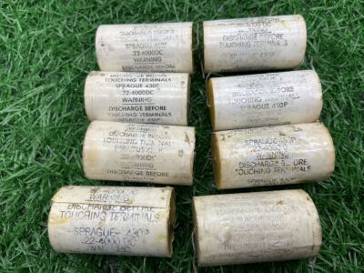 美国最早期思碧 SPRAGUE 430P 耦合电容 0.22UF 4000V