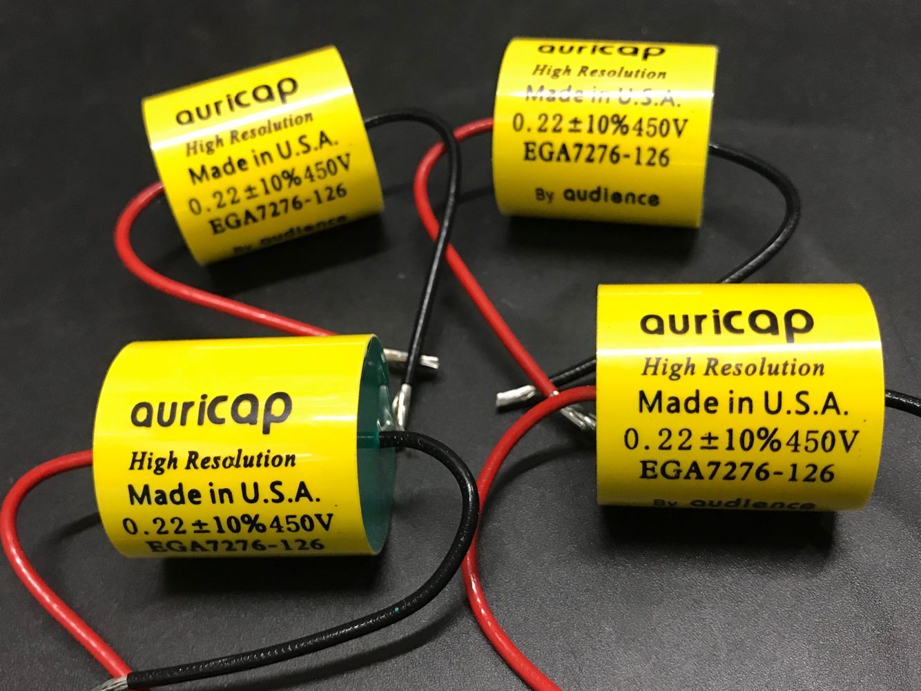 美国原装 auricap欧丽发烧电容 0.22UF 450V