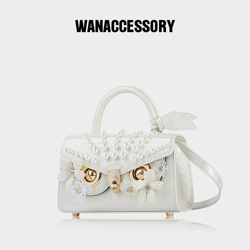 WANACCESSORY万蔻2024新款赫拉猫头鹰换脸包单肩斜挎手提小方包,箱包皮具/热销女包/男包,小方包,淘宝优惠券,粉丝福利购,淘宝优惠卷