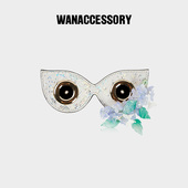 WANACCESSORY万蔻猫头鹰换脸包配饰配件 国风系列面具眼睛