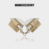 WANACCESSORY万蔻新款 反叛 阿蒙神面具换脸包配饰眼睛原创设计师
