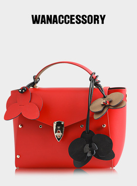 WANACCESSORY万蔻猫头鹰换脸赤陶红Brooklyn双十二限定套组