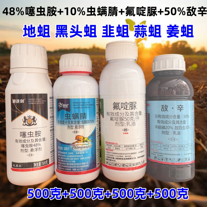 抗性黑头蛆韭蛆四瓶灌一亩地韭蛆