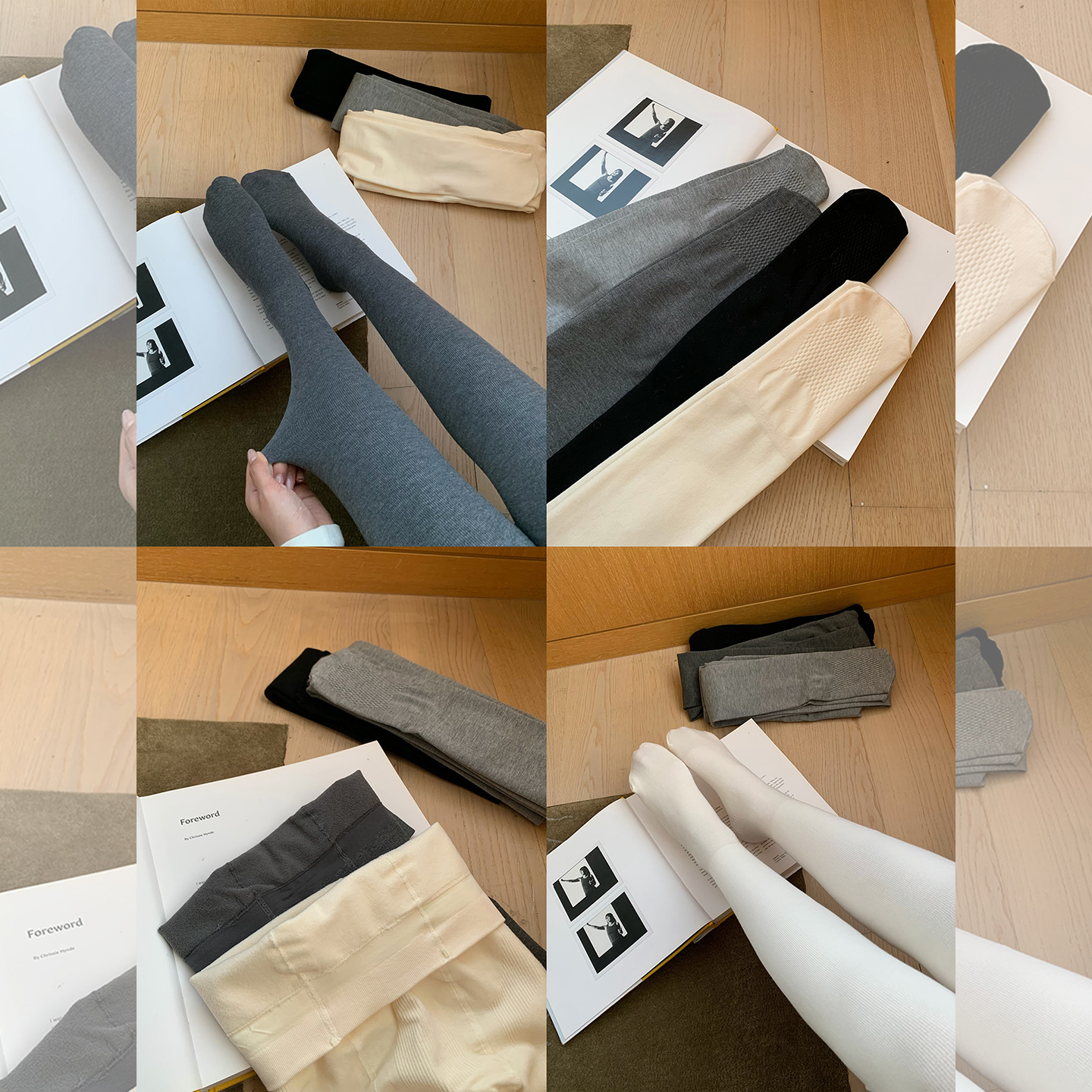 cchen陈陈-优雅格调 连裤袜高弹哑光打底裤纯色成人美腿显瘦丝袜