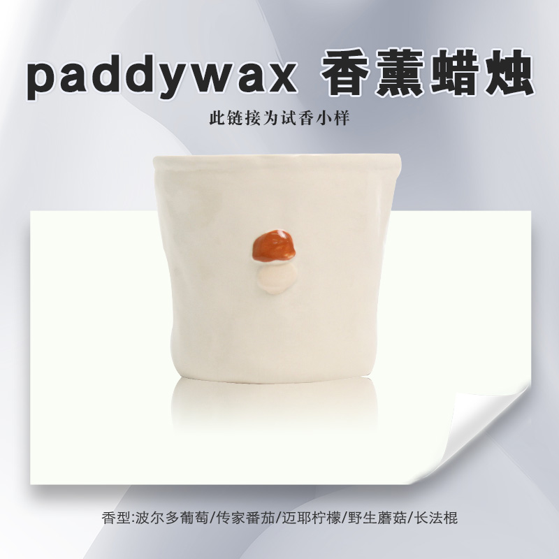 【PADDYWAX-试香】香薰蜡烛正装香根草无花果柠檬椰子复古风10g