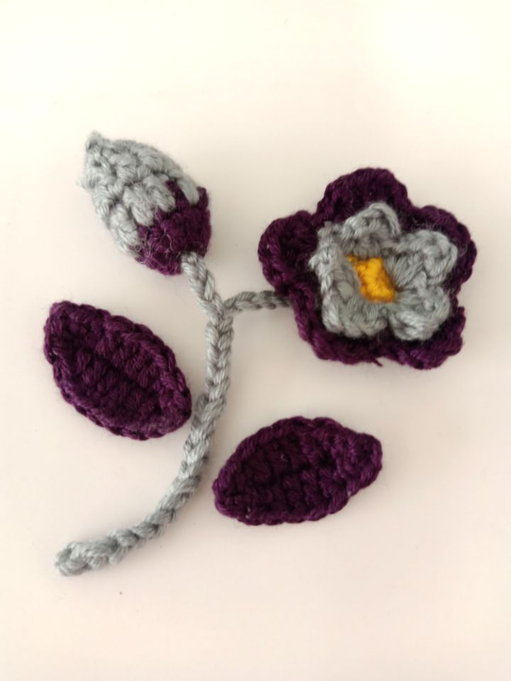 毛线手钩花勾织饰品毛衣配件