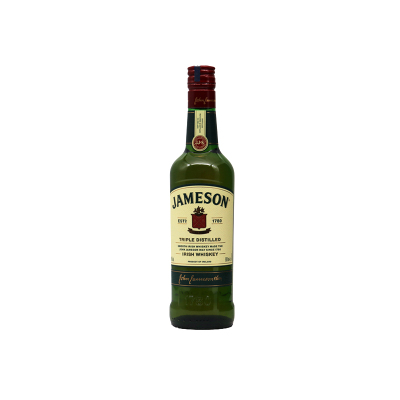 JAMESON尊美醇威士忌500ml 爱尔兰原瓶进口洋酒烈酒正品行货
