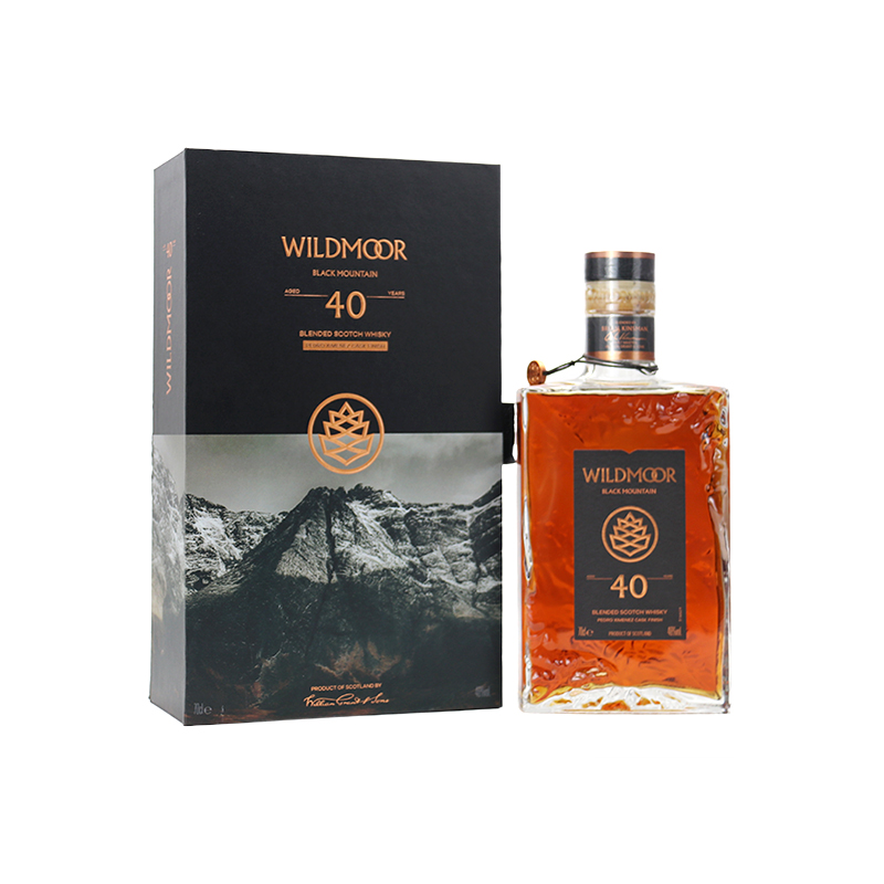 远慕40年PX雪莉桶调配苏格兰威士忌700ml英国原瓶进口洋酒烈酒