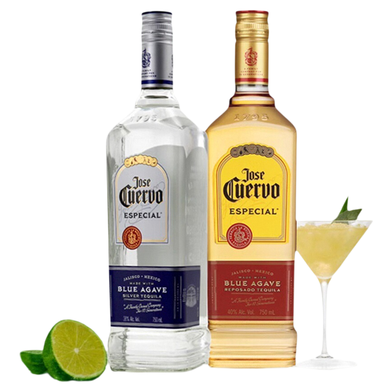 豪帅金银快活龙舌兰Jose Cuervo特基拉墨西哥鸡尾酒洋酒正品行货