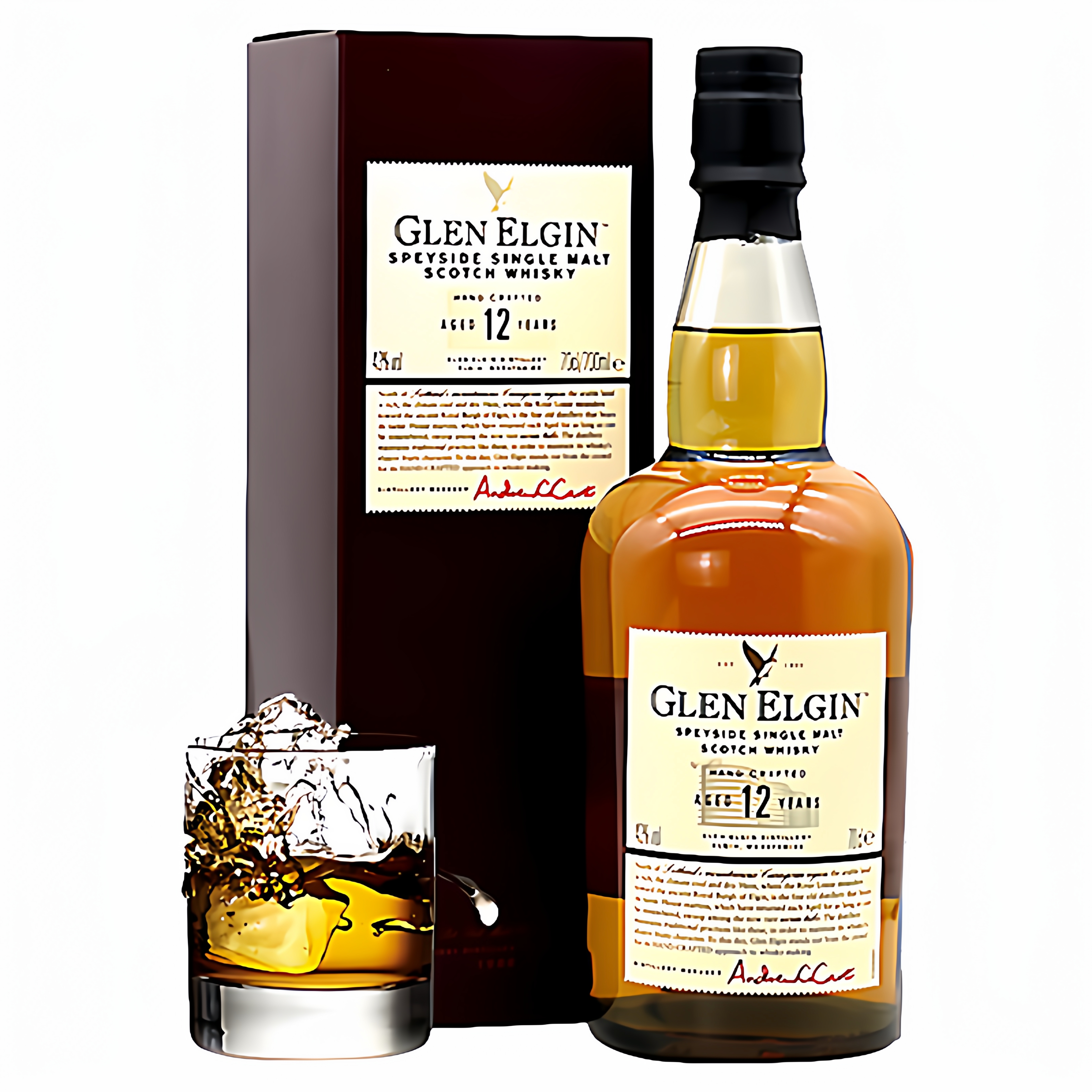 格兰12年43%英国进口单一麦芽