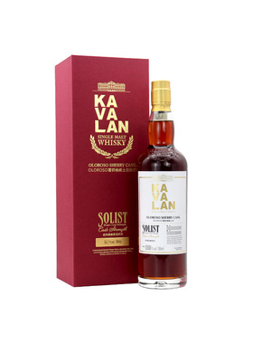 中国台湾KAVALAN噶玛兰经典独奏雪莉桶OLOROSO单一麦芽威士忌洋酒