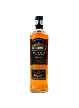 百世醇奥妙黑色黑标爱尔兰威士忌Black Bush英国进口洋酒