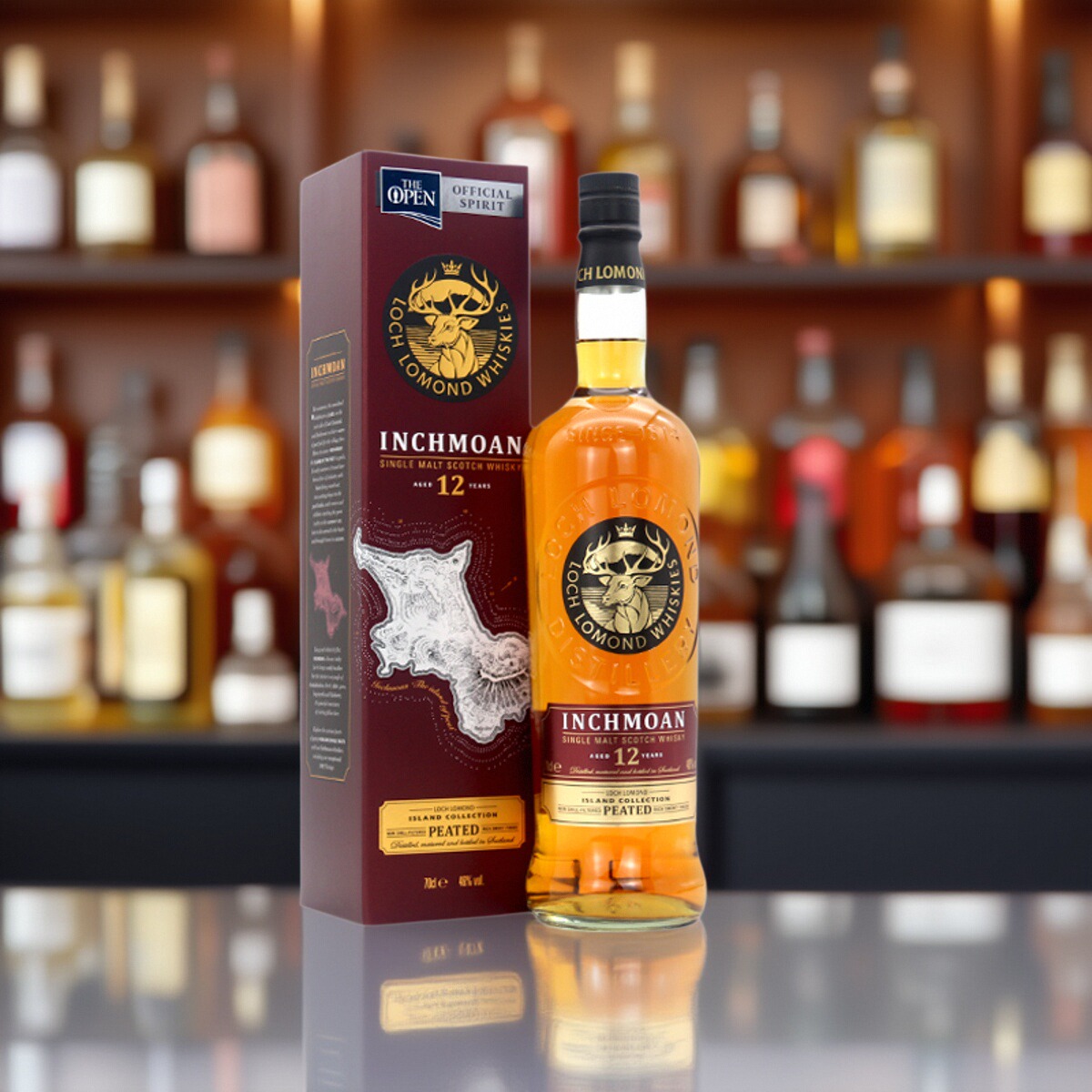 罗曼湖缦安岛12年700ml英国单一麦芽威士忌苏格兰进口洋酒正品