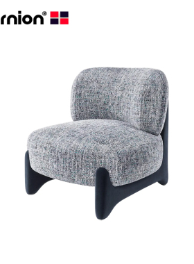 Zurnion创意设计师家具Tobo Armchair现代极简轻奢北欧休闲沙发椅