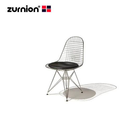 zurnion经典设计师家具eames wire chair伊姆斯钢丝金属极简餐椅
