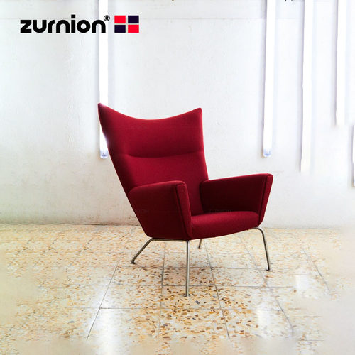 zurnion设计师家具wing chair翼椅经典创意精品住宅休闲沙发椅