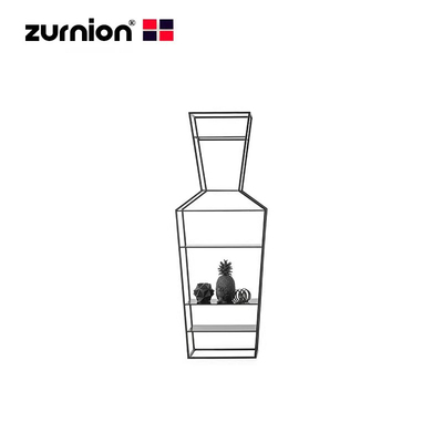 zurnion创意设计师装饰架june shelving极简金属储物收纳展示书架