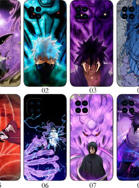 须佐能乎火影忍者 适用 OPPO A92/A53 5G/Reno4 SE/A72/A15/A35/realme/V13/V3/V11/V11S/Q3/Q3i/iPho手机壳