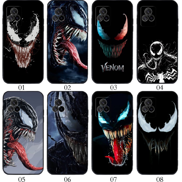 Venom毒液 适用vivo?Y31s/S7/X60/Y52s/S9/iQOO 7/U3/红米 K60E/K50 Pro/K40S/Civi 1S手机壳