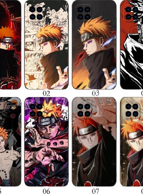火影忍者佩恩 适用 OPPO A92/A53 5G/Reno4 SE/A72/A15/A35/realme/V13/V3/V11/V11S/Q3/Q3i/iPhone/v手机壳
