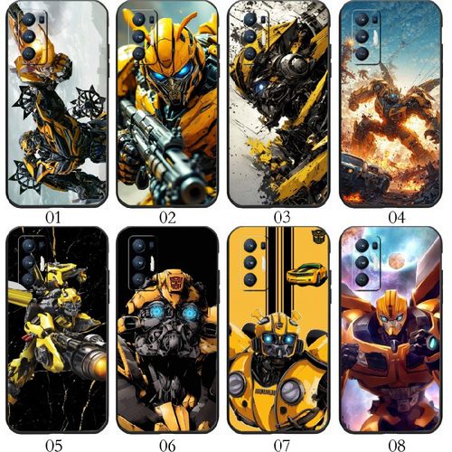 变形金刚 大黄蜂 适用 红米 Note 9 4G/K50 至尊/10 pro/Note 11 SE/K60/realme V5/x7/V15/Q2/Q3/手机壳