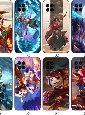 王者荣耀英雄 适用 OPPO A92/A53 5G/Reno4 SE/A72/A15/A35/realme/V13/V3/V11/V11S/Q3/Q3i/iPhone/v手机壳