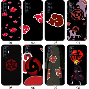 火影红云黑袍 适用 realme GT/闪速版/Neo/大师探索版/2T/一加 9/Pro/9R/RT/8T/Ace 2V/魅族18/Neo5 S手机壳