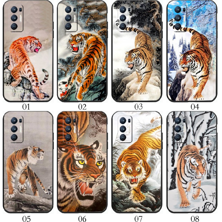 老虎定制 适用 realme GT/闪速版/Neo/大师探索版/2T/一加 9/Pro/9R/RT/8T/Ace 2V/魅族18/Neo5 SE手机壳