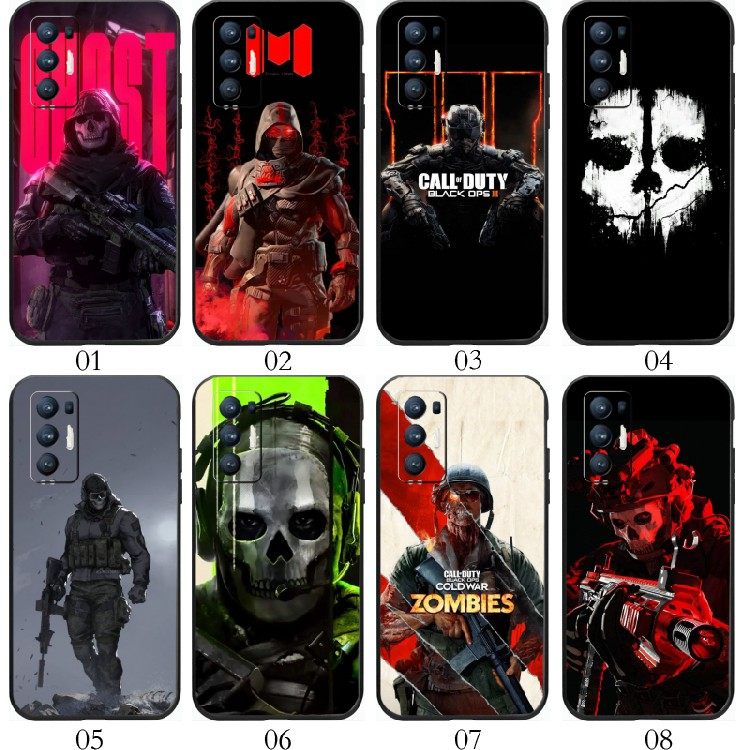 使命召唤 适用iQOO Z6/畅玩 9A/小米10S/Neo Z5/优畅享50/红米 Note9/11/10/K50/K60/Q3s/V5/realme手机壳