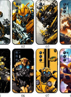 变形金刚 大黄蜂 适用 VIVO S16e/Y76s/S7e/S10e/Y51s/Y72/OPPO A33/荣耀畅玩 9A/优畅享50/realme Q3手机壳