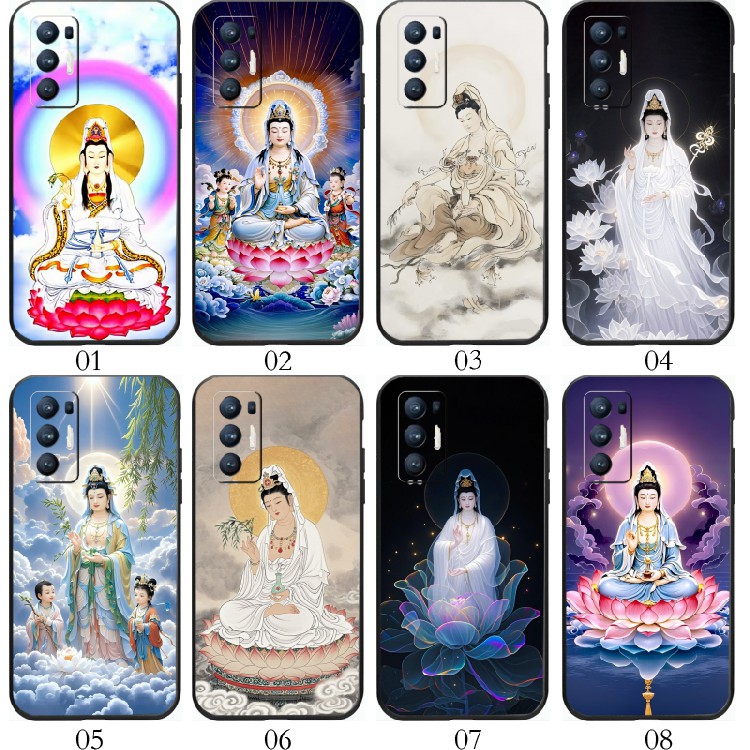 观音菩萨 适用 realme GT/闪速版/Neo/大师探索版/2T/一加 9/Pro/9R/RT/8T/Ace 2V/魅族18/Neo5 SE手机壳