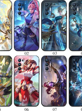 王者荣耀 伽罗 适用 OPPO K9s/nova 10z/华为 P40 Pro+/K10 活力版/8 se/7/麦芒9/10/11/畅享z/20/30e手机壳