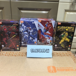 模型玩具 布鲁可积木人漫威争锋蜘蛛侠毒液金刚狼死侍拼装 现货