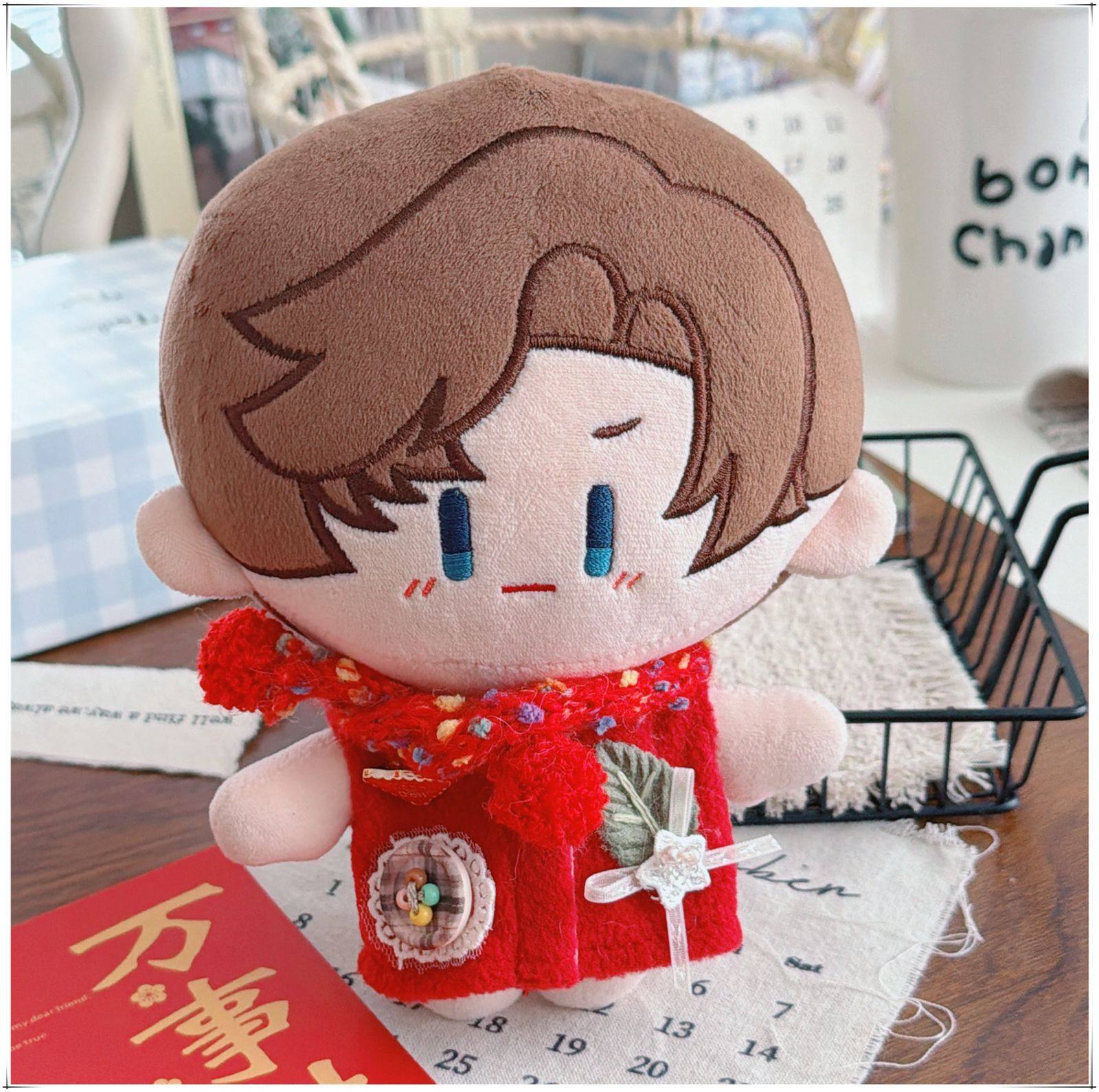 未定官娃10cm棉花娃娃15cm夏彦左然莫弈陆景和娃衣替换新年马甲,模玩/动漫/周边/娃圈三坑/桌游,棉花娃娃/毛绒玩具娃衣,淘宝优惠券,粉丝福利购,淘宝优惠卷