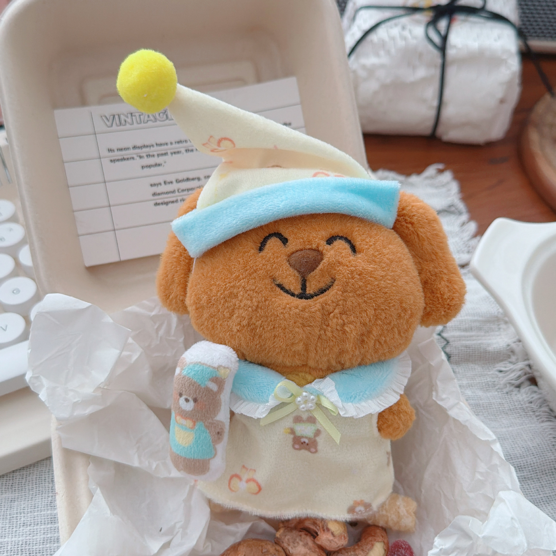 仅售衣服】娃衣10CM棉花娃娃衣服裤子大笨狗之家可穿睡衣潮流套装