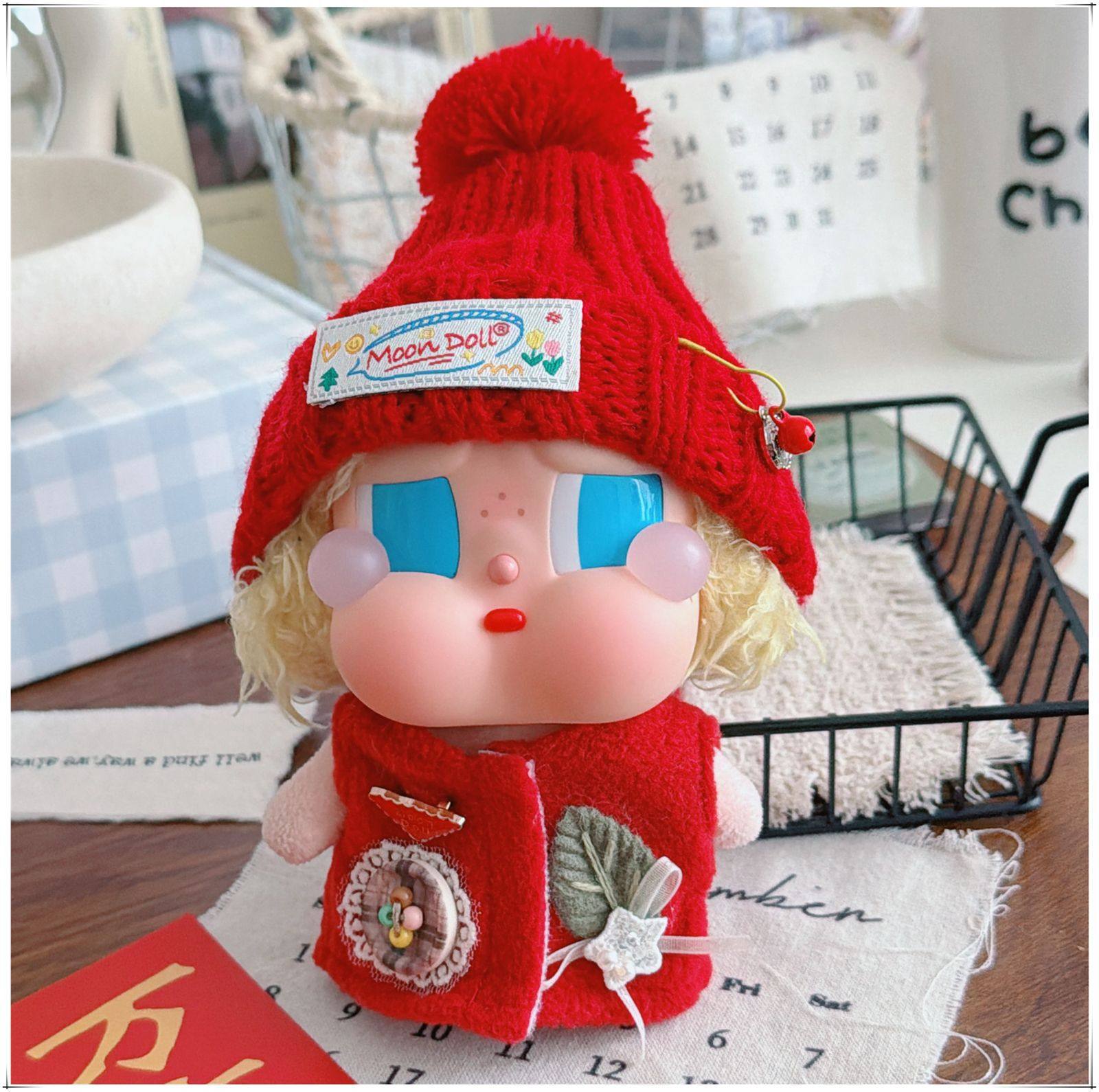 仅售衣服】crybaby娃衣眼泪工厂哭娃搪胶衣服盲盒公仔着替红马甲,模玩/动漫/周边/娃圈三坑/桌游,棉花娃娃/毛绒玩具娃衣,淘宝优惠券,粉丝福利购,淘宝优惠卷