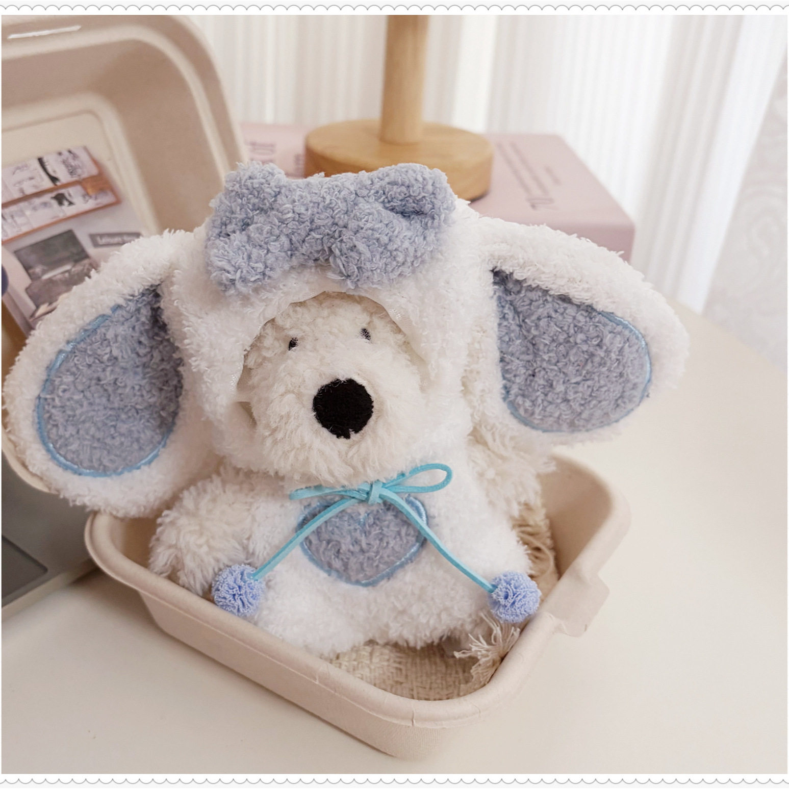 【仅衣服】西高地小狗娃衣挂件衣服可爱配饰配件头套衣服帽子,模玩/动漫/周边/娃圈三坑/桌游,棉花娃娃/毛绒玩具娃衣,淘宝优惠券,粉丝福利购,淘宝优惠卷