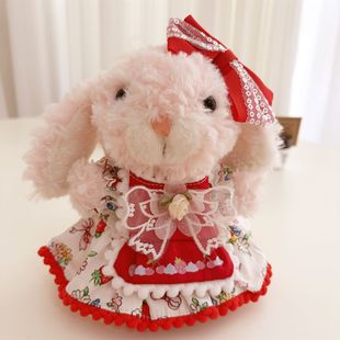 jellycatyummy兔衣服15cm甜美小兔小鼠娃衣裙子套装 仅衣服