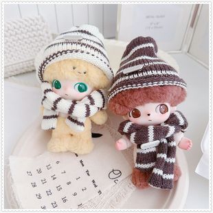 仅售衣服】DIMOO搪胶挂件娃衣布鲁托奇奇和蒂蒂高飞衣服帽子围巾