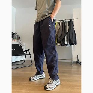 藏青色软壳三防冲锋裤男春秋运动防水速干伞兵工装裤子户外登山裤