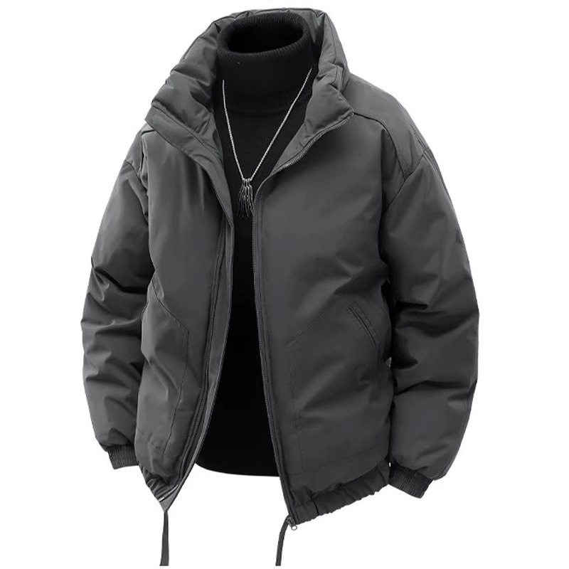 冬季加厚羽绒棉服男2025