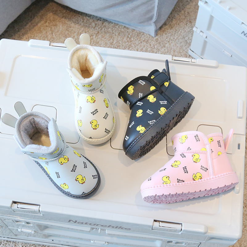 加厚儿童雪地靴冬季女童短靴子小中筒男孩棉鞋加绒防滑防泼水宝宝,童鞋/婴儿鞋/亲子鞋,雪地靴,淘宝优惠券,粉丝福利购,淘宝优惠卷