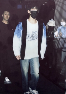 陈奕恒同款 ps美式复古卡通线条小狗印花宽松休闲短袖T恤男女同款