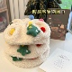 暖绒绒宠物秋冬围脖无毛德文比熊保暖脖套猫咪狗狗圣诞围巾脖圈